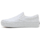 Vans Classic Slip-On Platform, True White, 5.5, VN0A3JEZW00-W00-5.5