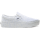 Vans Classic Slip-On Platform, True White, 5.5, VN0A3JEZW00-W00-5.5
