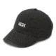 Vans Court Side Hat - Womens, Black/White, One Size, VN0A31T6Y28-One Size