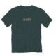 Vans Easy Box SS Logo Tee - Mens, Darkest Spruce, Medium, VN0A3HREYDX-Medium