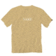 Vans Easy Box SS Logo Tee - Mens, New Wheat, Medium, VN0A3HREM8Q-Medium
