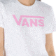 Vans Flying V Cretee - Womens, White-Fuchsia Pink, Small, VN0A3UP4VB7-WFP-S