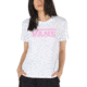 Vans Flying V Cretee - Womens, White-Fuchsia Pink, Small, VN0A3UP4VB7-WFP-S