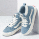 Vans Fu SK8-HI MTE-1 Shoes, 8 US M, 9.5 US W, Suede/Sherpa Ashley Blue, VN0A5HZYBD21-M-8