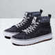 Vans Sk8-Hi MTE-1 Shoes, Plaid Grey/White, 10.5, VN0A5HZYGYW1-M-10.5