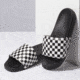 Vans Slide-On - Mens, Checkerboard White, 9, VN0004KIIP9-IP9-9