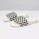 Vans Slide-On - Womens, Checkerboard White/Black, 12, VN0004LG27K-27K-5