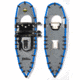 Vargo Back Country Snowshoes-Blue/Grey-One Size