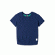 Vast Collegiate Crew Men's Short Sleeve Sweatshirt, Navy, B3259