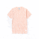Vast Hail Yogi Short Sleeve T-Shirt, Peach, Large, B3274-Pink-L