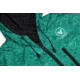 Vast Nature's Touch Reversable Windbreaker Men's Jacket, Green/Black, B3267