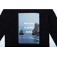 Vast Ocean Photo Agenda Long Sleeve T-Shirt, Black, Large, B3323-L