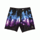 Vast V Galaxy Men's Boardshort, Mission Black Multi, B502-857