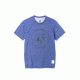Vast Where Surfing Lives Logo Aqua Terra T-Shirt, Navy B3289