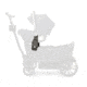 Veer Infant Car Seat Adapter for Peg Perego, Black, AICS006-BLK