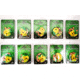Vexan Fire Ant Ten 2-PacksGlow Walleye Crawler Harnes, Fire Ant, 48, Fire Ant Ten 2-Packs