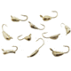 Vexan Ice Fishing Jigs, Tungsten Gold, 10-Pack, Tungsten-TEN 4mm