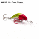 Vexan Rattlin Wasp Trolling /Cast Crankbait No4, Coot Clown, 1/16 oz, RW4-11