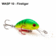 Vexan Rattlin Wasp Trolling /Cast Crankbait No4, Firetiger, 1/16 oz, RW4-10