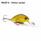 Vexan Rattlin Wasp Trolling /Cast Crankbait No5, Yellow Jacket, 1/4 oz, RW5-6
