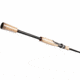 Vexan Walleye Rods, 6 ft 6 in, Medium Light Fast Tip Spinning, Black/Orange, VW66S-ML-F