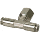 VIAIR 1/4in NPT F 1/8in to 1/8in Swivel T-Fitting, 2 pcs, 11830