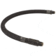 VIAIR 24in by 1/4in S.S. Leader Hose w/ Black Sleeve w/ check valve, 1/4in M to 1/4in M, NPT, Swivel, 92796