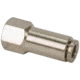 VIAIR 1/8in NPT F to 3/8in Airline Straight Fitting, 2 pcs, 13874
