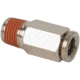 VIAIR 1/8in NPT M to 1/8in Airline Straight Fitting, 2 pcs, 11866