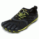 Vibram FiveFingers V-Run Road Running Shoe - Men's-Black/Yellow-Medium-47