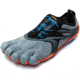 V-Run Road Running Shoe - Mens-Grey/Blue/Orange-Medium-46