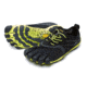 Vibram FiveFingers V-Run Road Running Shoes - Men's, Black/Yellow, 48, 16M310148