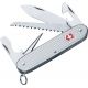 Victorinox Farmer Swiss Army Knife Silver Alox Ribbed