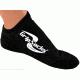 Aqua Sprites Grip Sock - Mens-Black-Medium