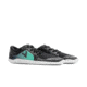 Vivobarefoot Primus Lite - Mens, Black/Spearmint Green Textile, 41, 300064-15-41