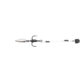 VMC Bladed Hybrid Quik Strike Trailer Hook 2", Black Nickel #10, BDQST2#10BN