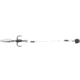 VMC Bladed Hybrid Quik Strike Trailer Hook 3", Black Nickel #10, BDQST3#10BN