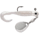 VMC Curl Tail Spin Jig, Pearl White, 1/8oz, CTSJ18PRLW