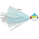 VMC Hot Skirt Glow Jig, Blue Fire UV, 1/4oz, HSG14-BFU