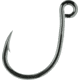 VMC Inline Single Hook, Needle Point, Wide Gap 4X Strong, Inline Eye, Black Nickel, Size 1/0, 8 Per Pack, ILS#1/0BNPP