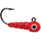 VMC Larvae Jig, 1/100 oz, Glow Red, LVJ1100GLRD