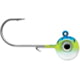 VMC Neon Moon Eye Jig, Blue Fire UV, 1/8oz, NME18-BFU