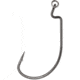 VMC Ringed Heavy Duty Wide Gap Hook, 3 Offset Point, Solid Ring, Black Nickel, Size #2/0, 5/Pack, RHDWG#2/0BNPP
