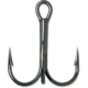 VMC Round Bend Treble Hook 1X, Black Nickel, Size 4, 7 Pack, 9650BN#4PP
