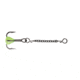 VMC Treble Dropper Chain, 15 mm, Glow Chartreuse, TDC15GLCH