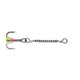 VMC Treble Dropper Chain, 15 mm, Pink Chartreuse Glow, TDC15PCGL