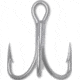VMC Treble Hook with Cut Point, Short Shank OShaughnessy, Heavy Wire, Perma Steel, Size 1/0, 25 Per Pack, 9626PS#1/0C