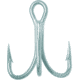 VMC Treble Hook with Cut Point, Short Shank OShaughnessy, Heavy Wire, Perma Steel, Size 4, 25 Per Pack, 9626PS#4C