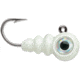 VMC Tungsten Larv Eye Jig 1/32 oz, #12HK, Glow, 2pk, TLEJ132GL