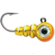 VMC Tungsten Larv Eye Jig, 1/32 oz, #12HK, Glow Juicy Lucy, 2pk, TLEJ132GJL
